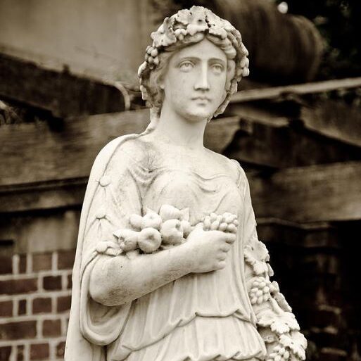 Greek style Statue in the old park. Auckland, New Zealand Yurix Sardinelly by Yurix Sardinelly