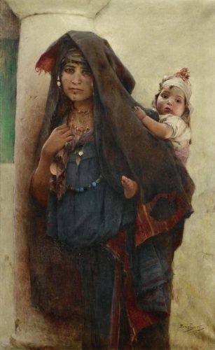 Bédouine À Tunis, Émile-Auguste Pinchart